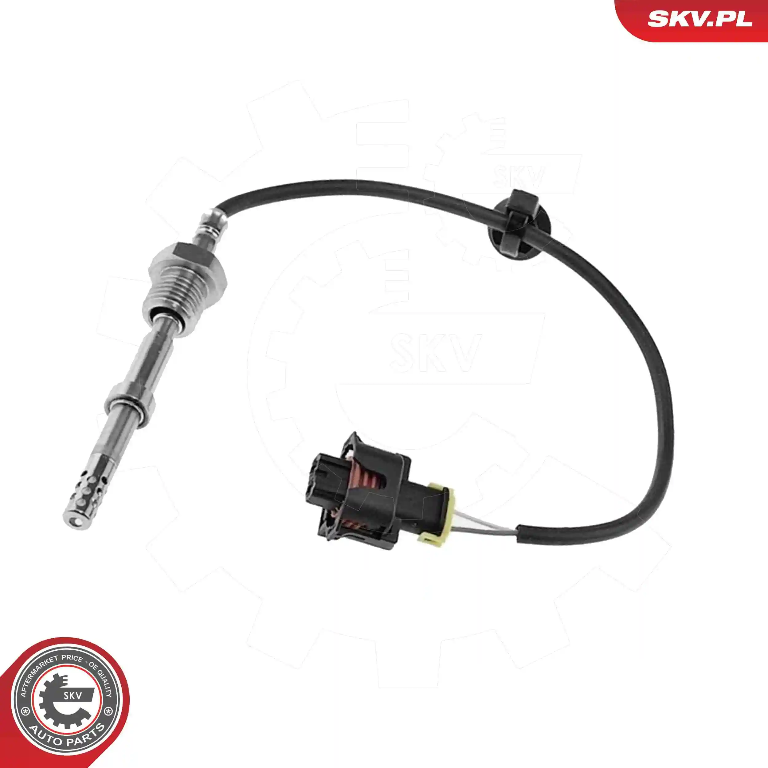 Sensor, exhaust gas temperature
